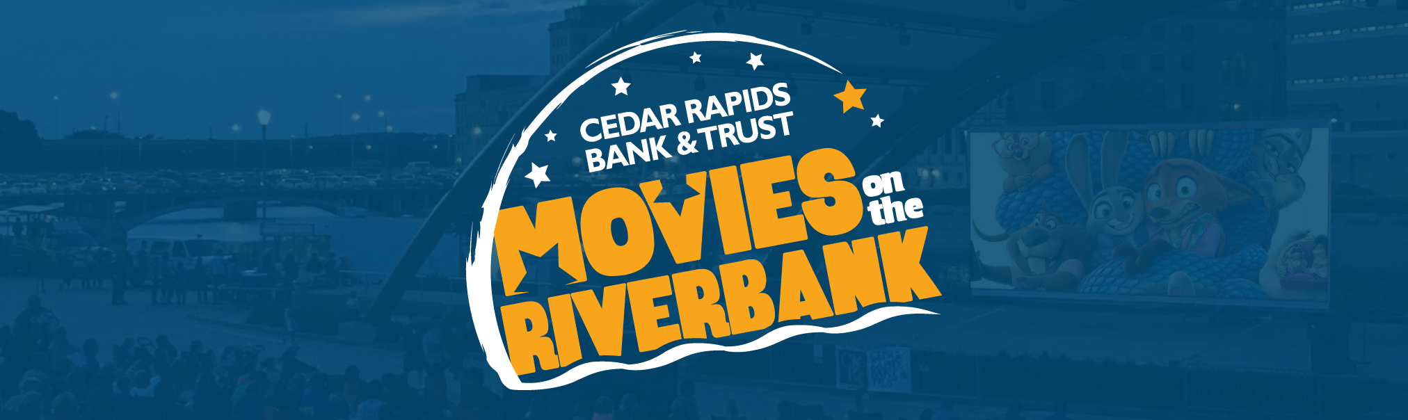 Movies on the Riverbank are Back!
